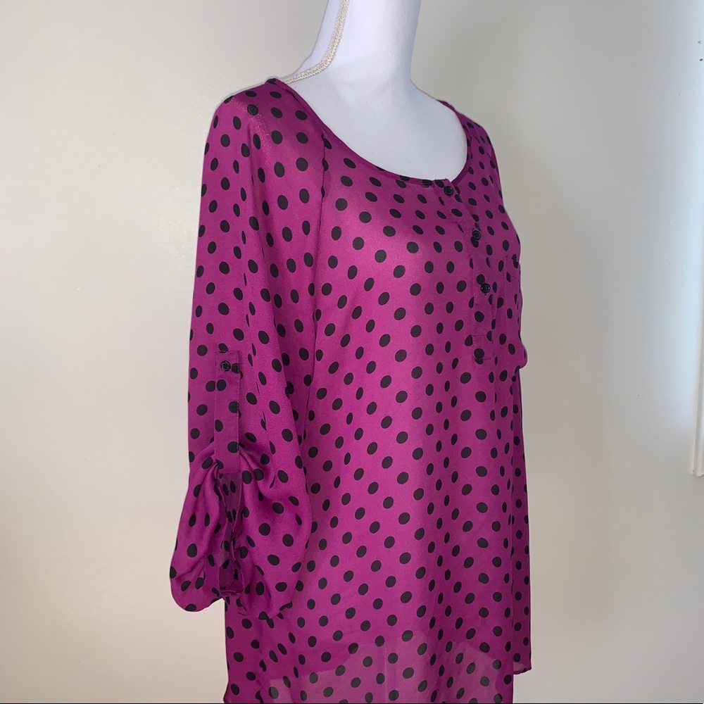 4 for $20 Massini Purple-pink Tunic